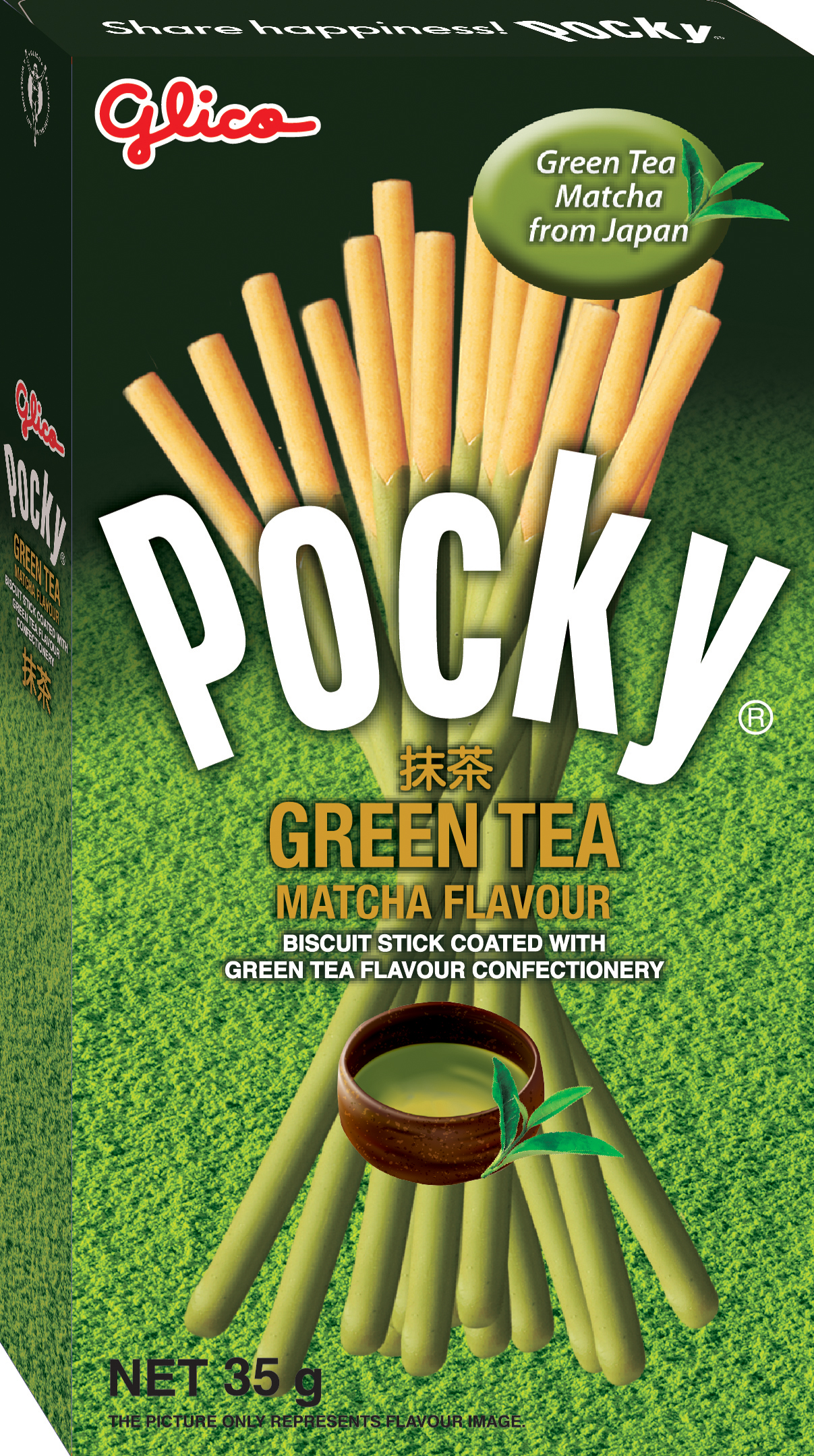 Pocky Green Tea | Glico Asia Pacific